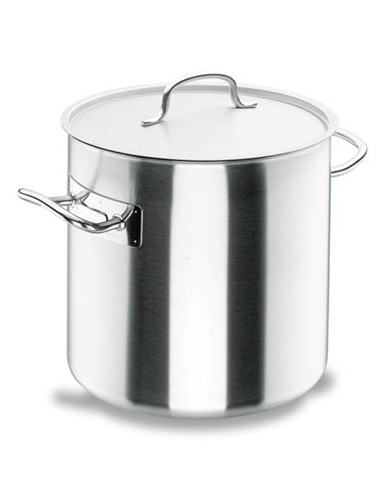 Marmite haute inox avec couvercle Marmite haute inox avec couvercle