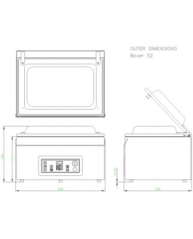 Machine sous vide Boxer 52