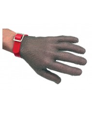 Gant en cote de maille inox-manchette